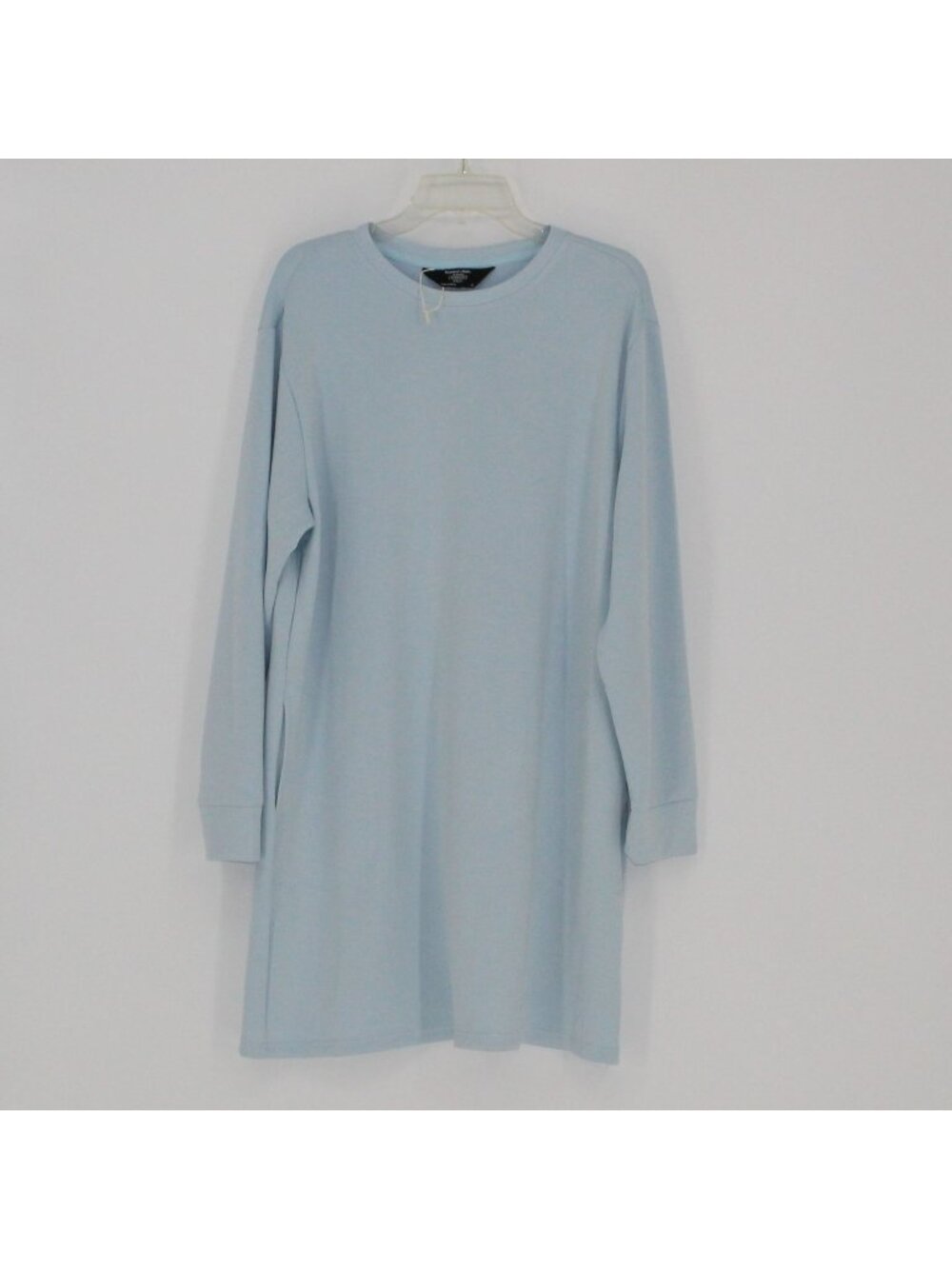 12 Members Mark Blue Dress Women Size XL Casual Long Sleeve